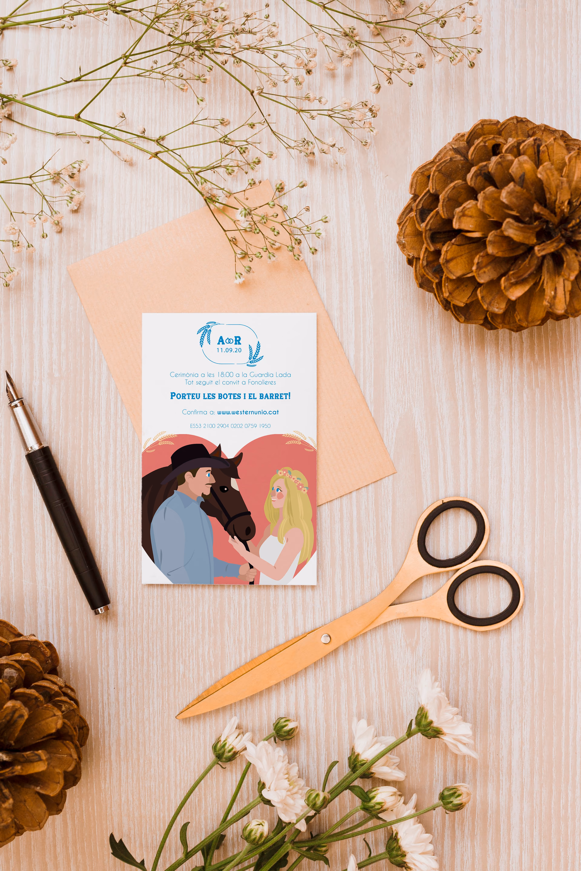 Unión WESTERN- Una boda temática muy especial